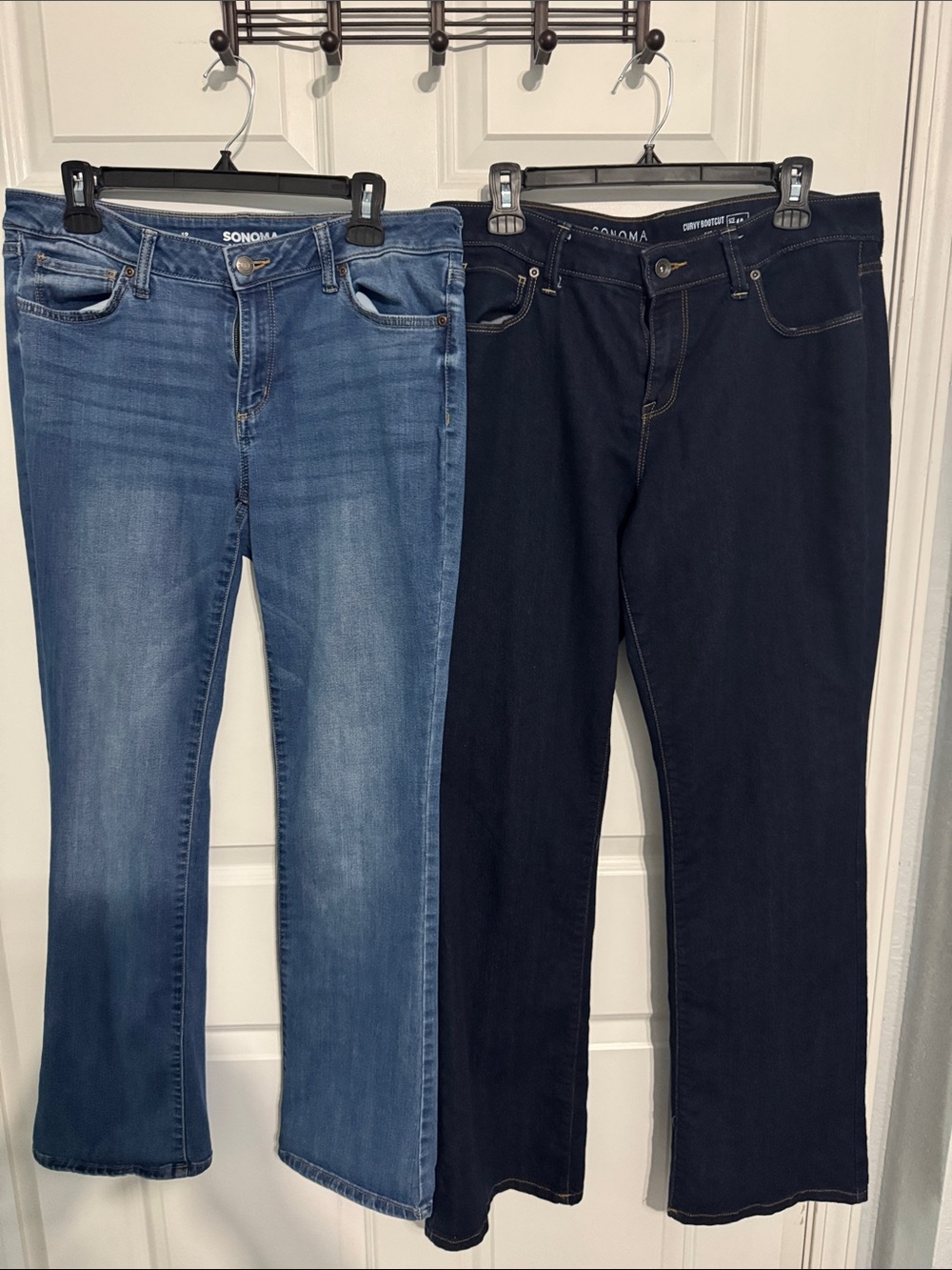 SONOMA Bootcut Jeans Duo - Light Blue & Dark Blue
